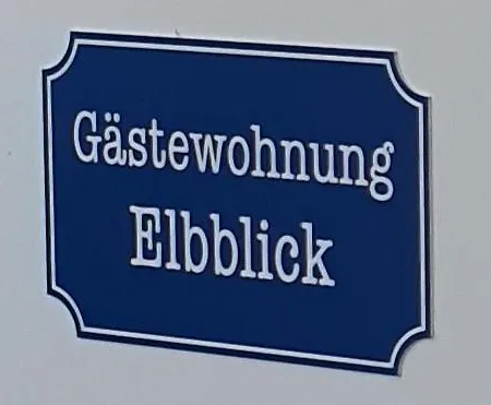 Gaestewohnung Elbblick - Reinkommen, Wohlfuehlen Und Den Ausblick Geniessen Lejlighed *