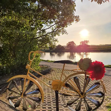 Gaestewohnung Elbblick - Reinkommen, Wohlfuehlen Und Den Ausblick Geniessen *