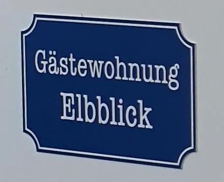 Gaestewohnung Elbblick - Reinkommen, Wohlfuehlen Und Den Ausblick Geniessen شقة *